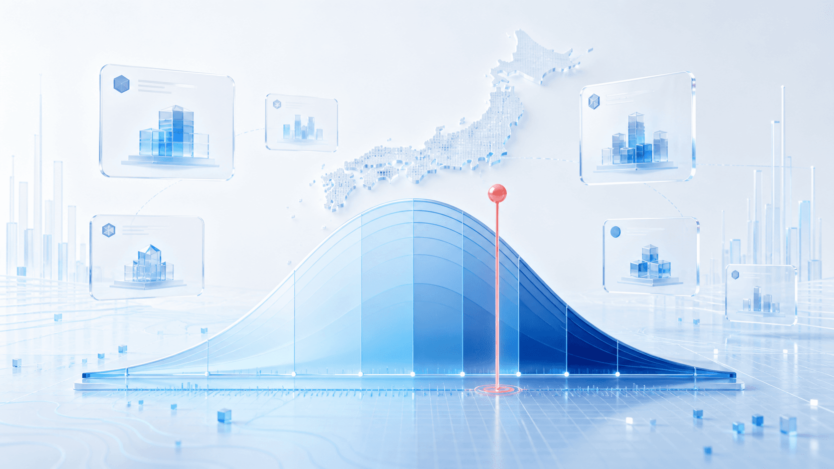 公開企業データに現在年収を重ねて確認する診断ビジュアル